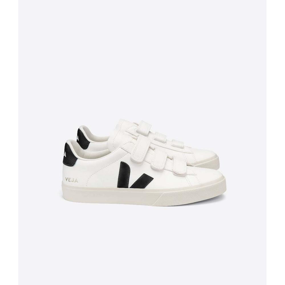 Veja RECIFE CHROMEFREE Cipő Férfi White/Black | HU 197BEX